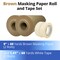 Idl Packaging 9in x 60 yd Masking Paper and 1 1/2in x 60 yd GP Masking Tape, for Covering, 2PK 2x GPH-9, 4457-112 - alternate 2